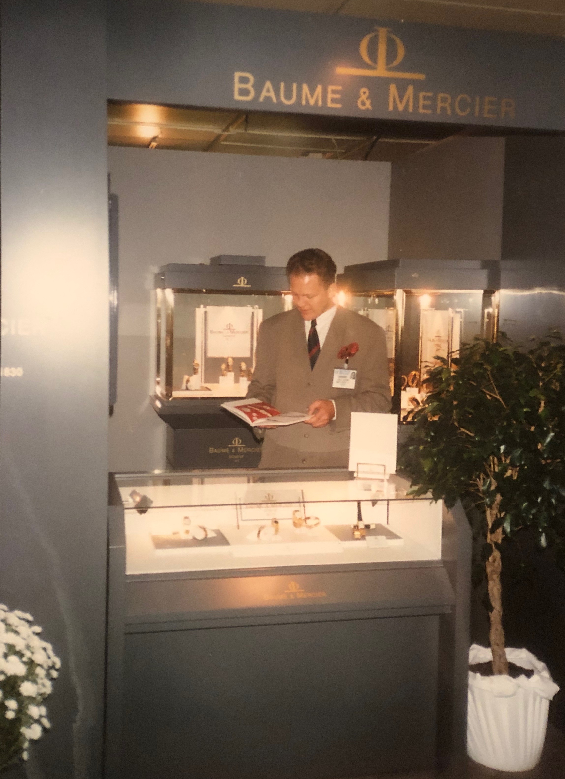 1985 - Baume & Mercier Présentoir