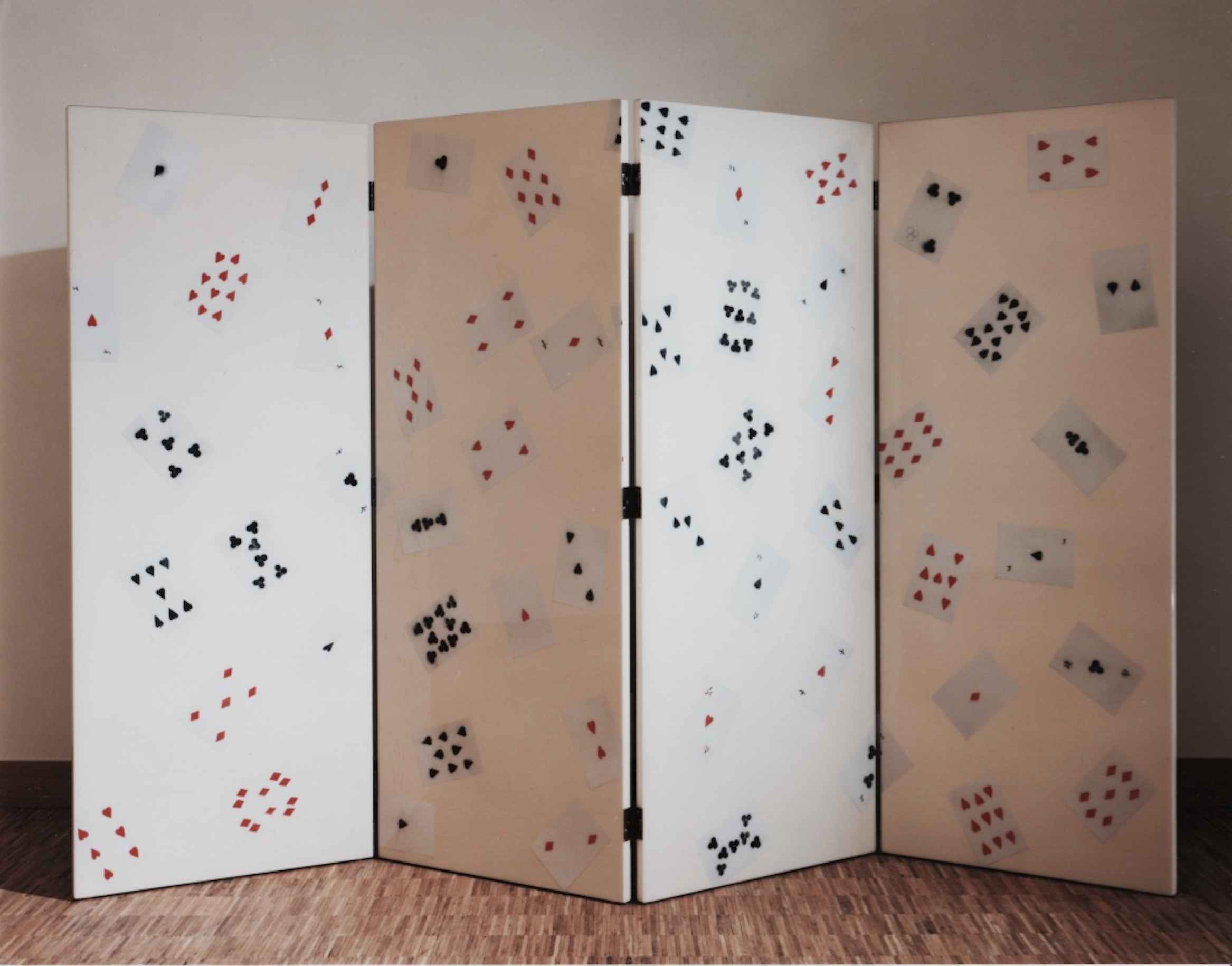 2000 - 2 - Donald Sultan - Cartes & Dominoes