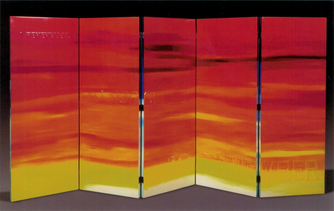 2000 - Ed Ruscha 'I Forgot to Remember to Forget'